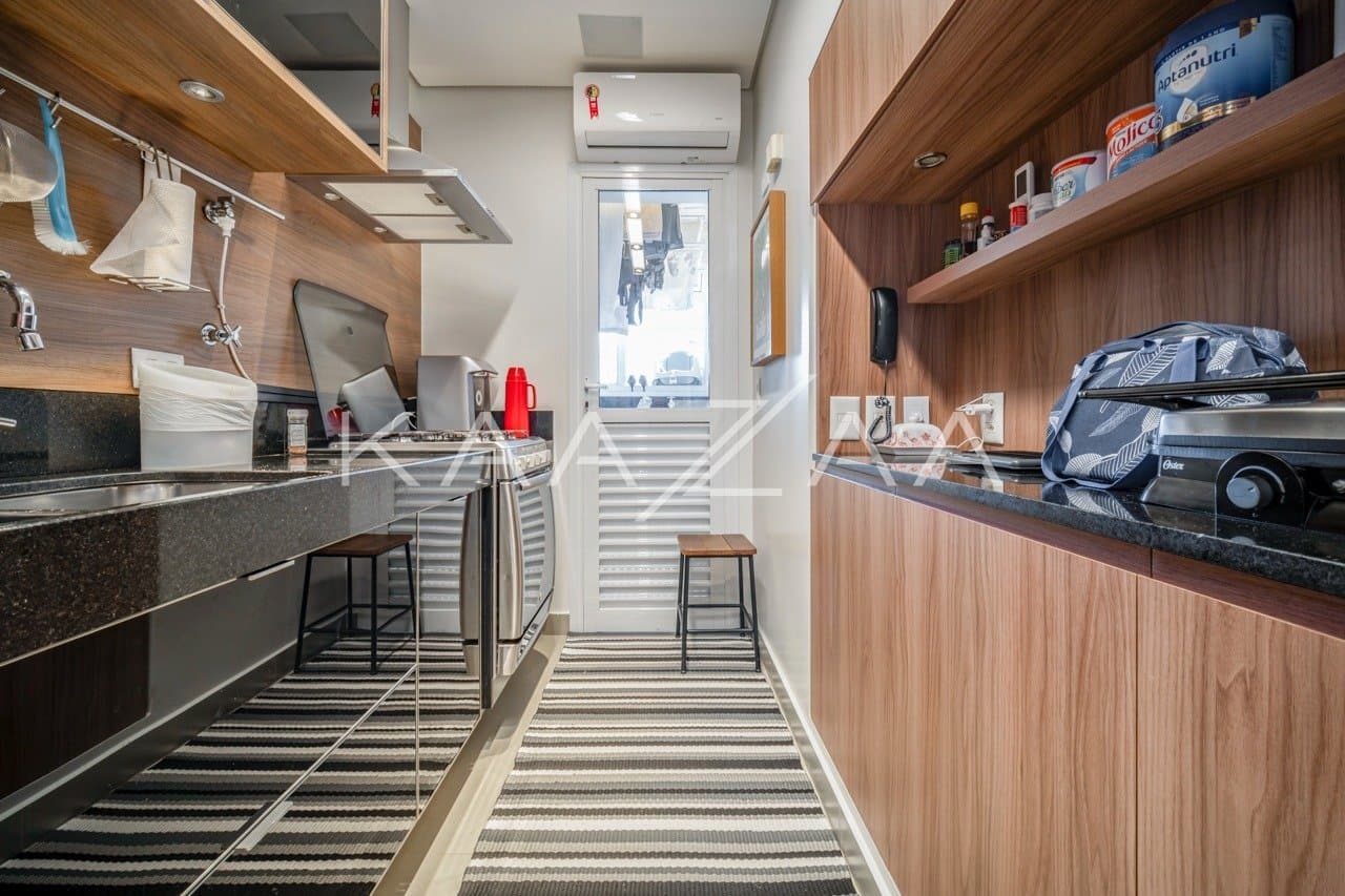 Impecabilidade neste apartamento bem equipado no Itaim Bibi. - Foto 6