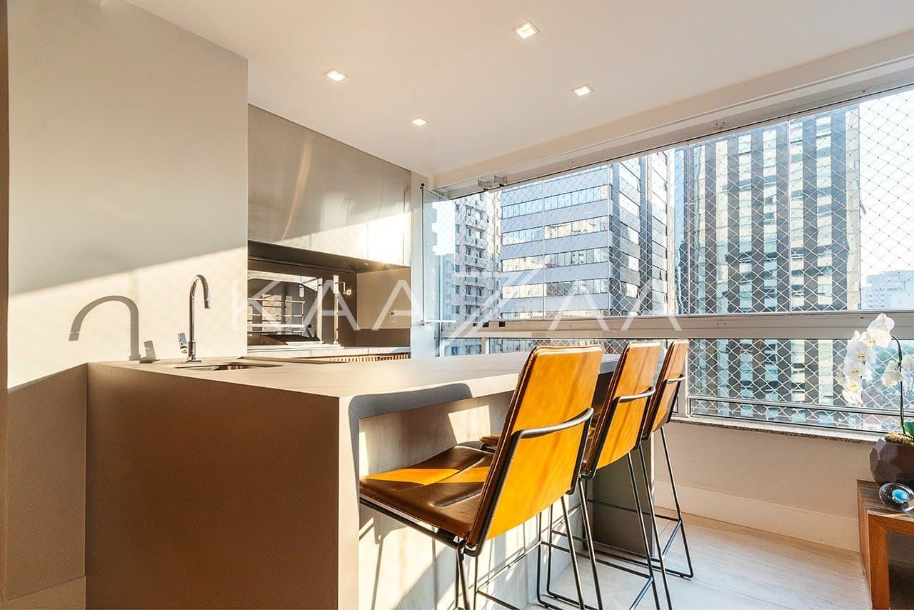 Apartamento moderno e iluminado no Itaim Bibi. - Foto 5