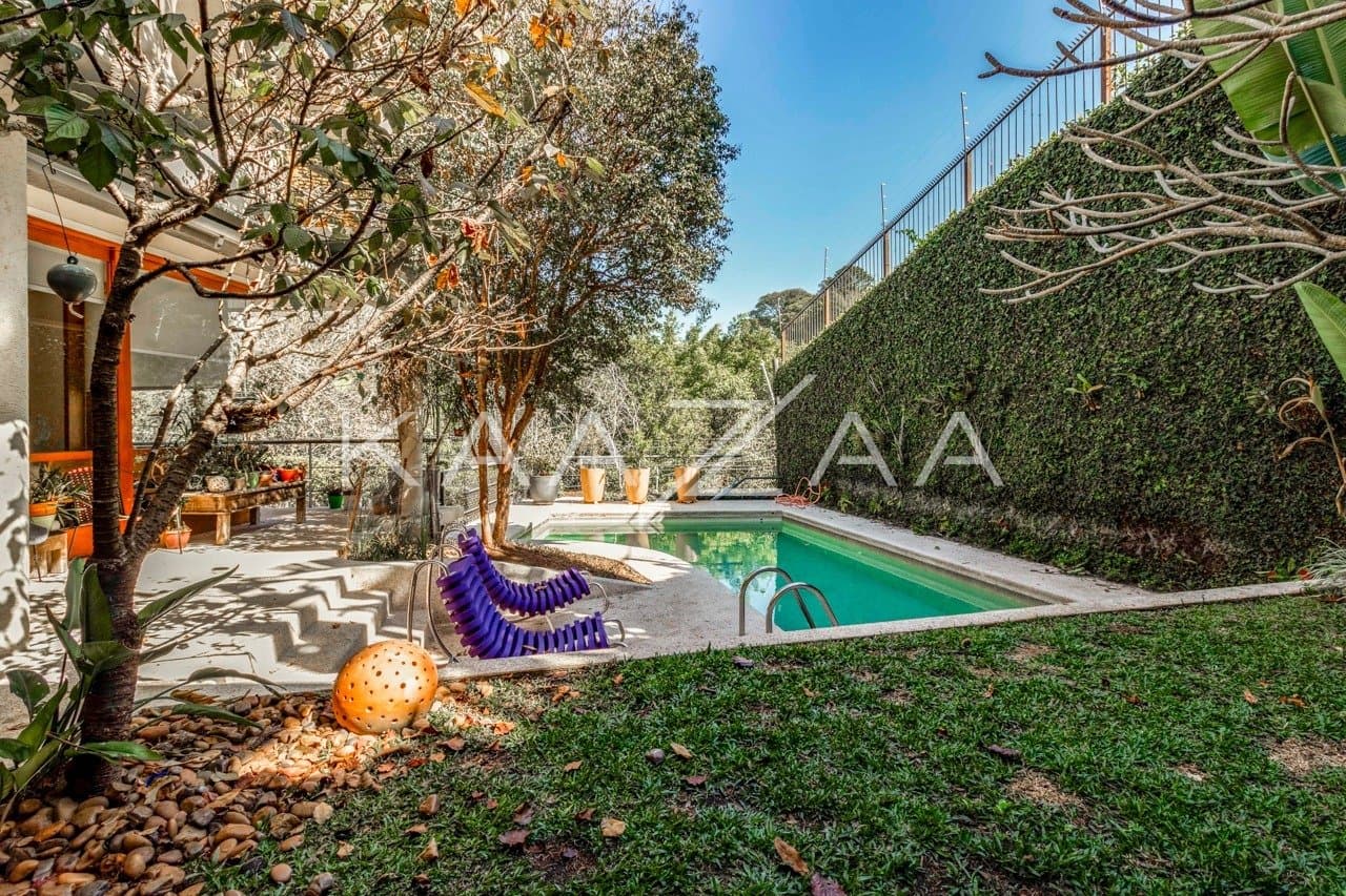 Casa ensolarada com vista arborizada em Alto de Pinheiros. - Foto 4