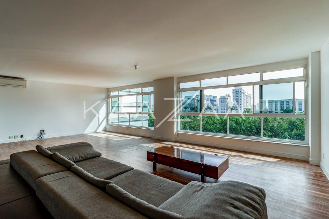 Apartamento para viver com vista para o Clube Pinheiros no Jardim Paulistano. - Foto 2