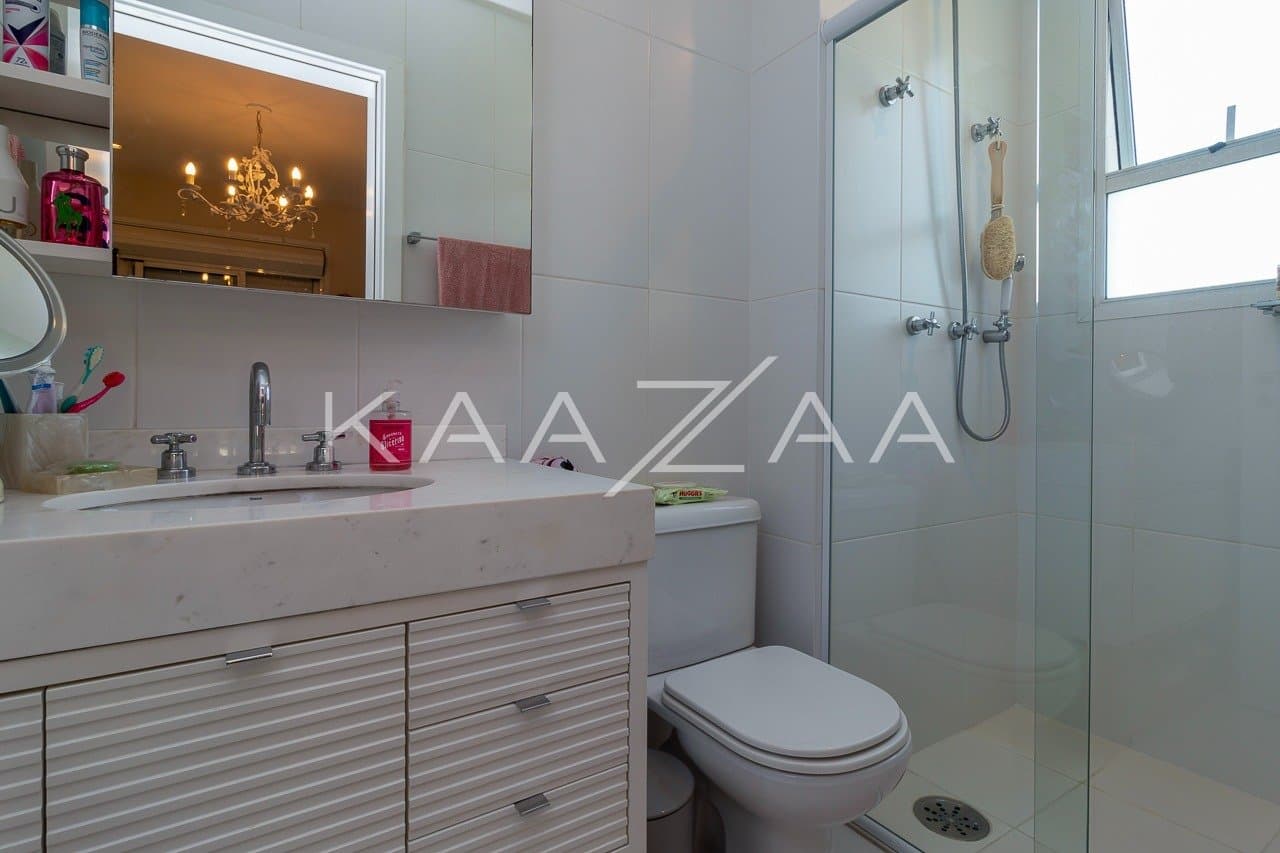 Apartamento perto do parque, em prédio com lazer em Alto de Pinheiros. - Foto 16