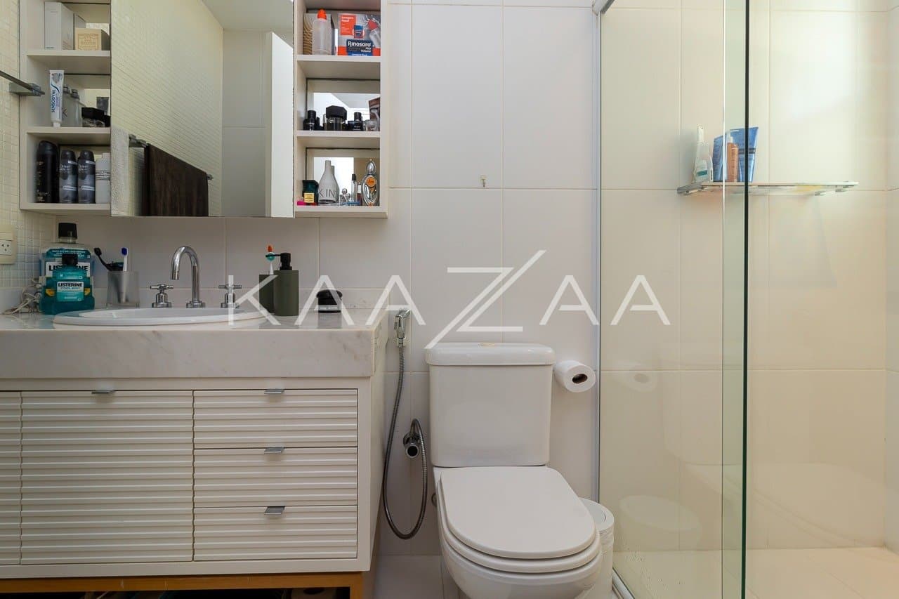 Apartamento perto do parque, em prédio com lazer em Alto de Pinheiros. - Foto 18