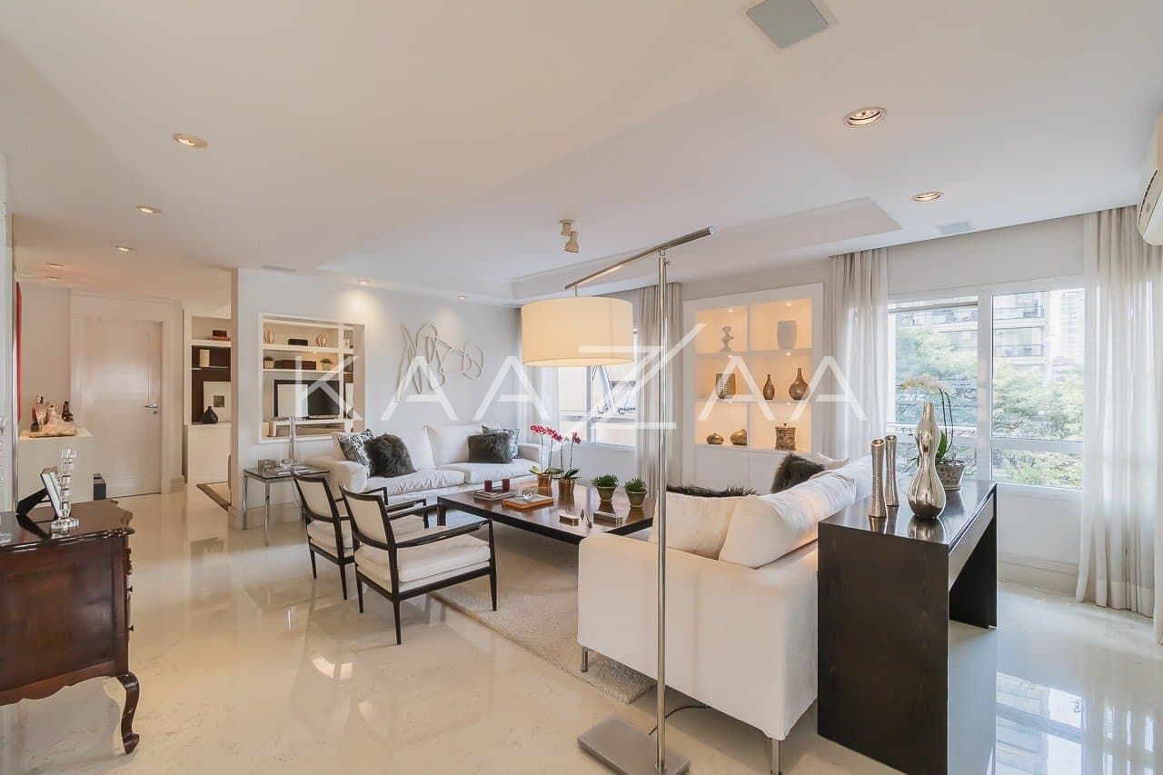 Harmonia clássica e moderna neste apartamento em Moema. - Foto 3