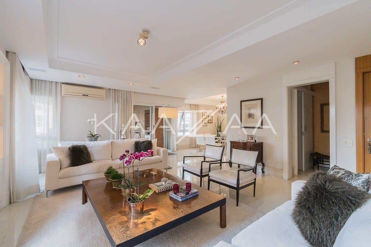 Harmonia clássica e moderna neste apartamento em Moema. - Foto 4