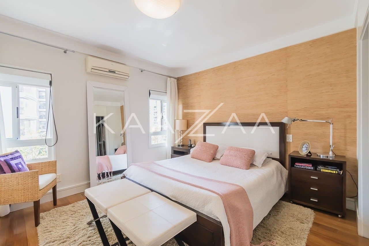 Harmonia clássica e moderna neste apartamento em Moema. - Foto 14