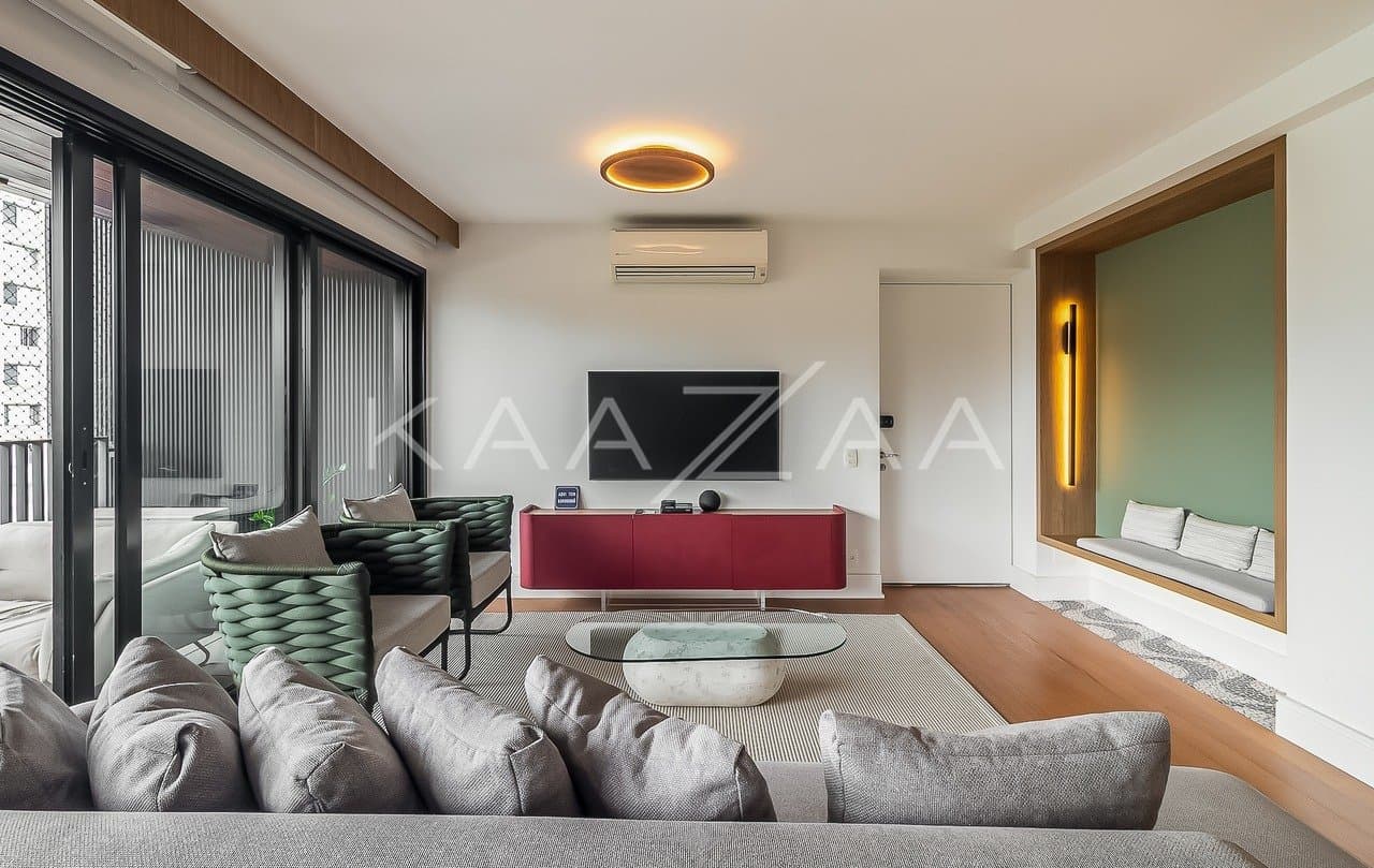 Apartamento iluminado, com uma reforma surpreendente e uma ótima vista, na Vila Madalena. - Foto 2