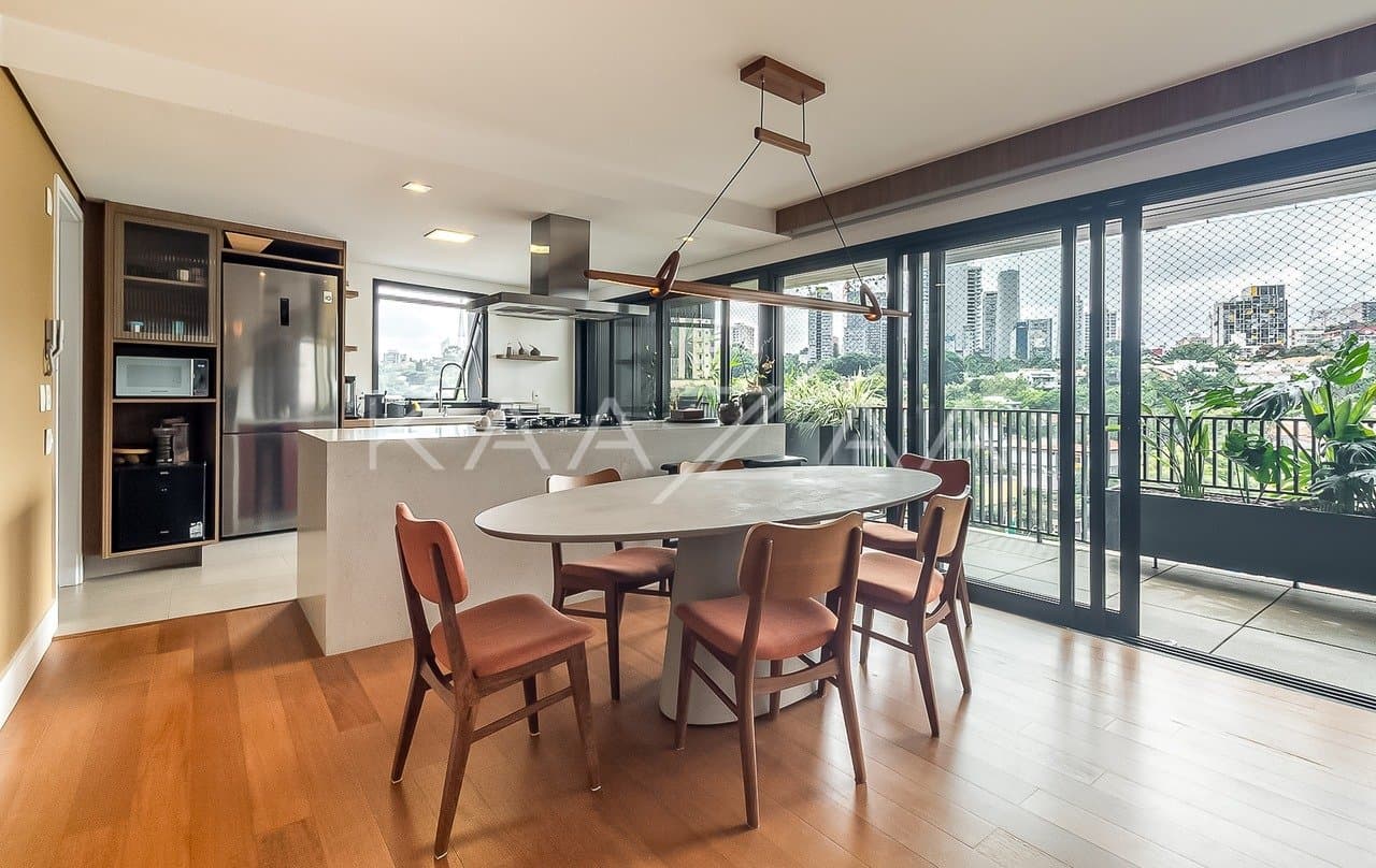 Apartamento iluminado, com uma reforma surpreendente e uma ótima vista, na Vila Madalena. - Foto 6