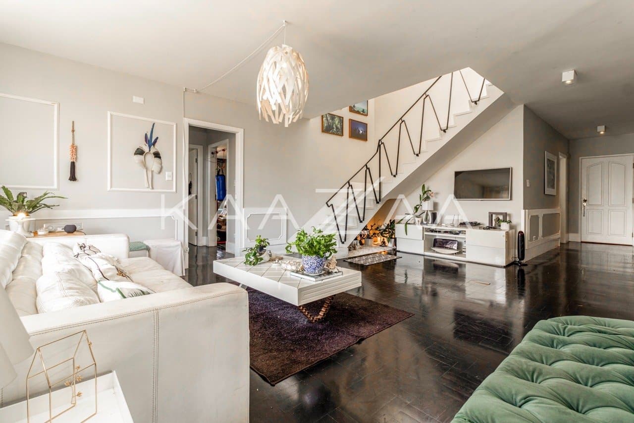 Espaçosa, iluminada, avarandada: cobertura nos Jardins - Foto 8