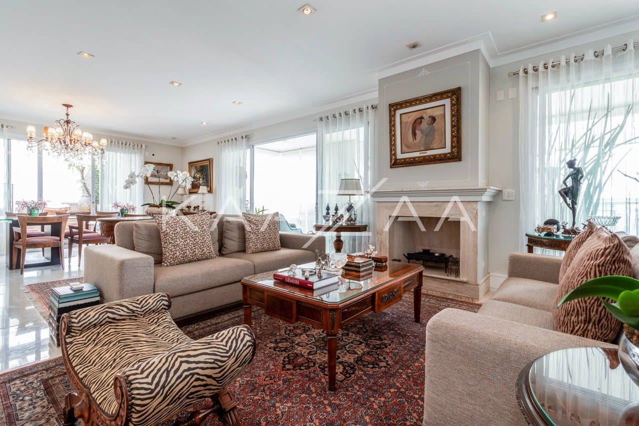 Rodeado de elegância, este apartamento em Moema tem localização cobiçada ao lado do Parque Ibirapuera. - Foto 10