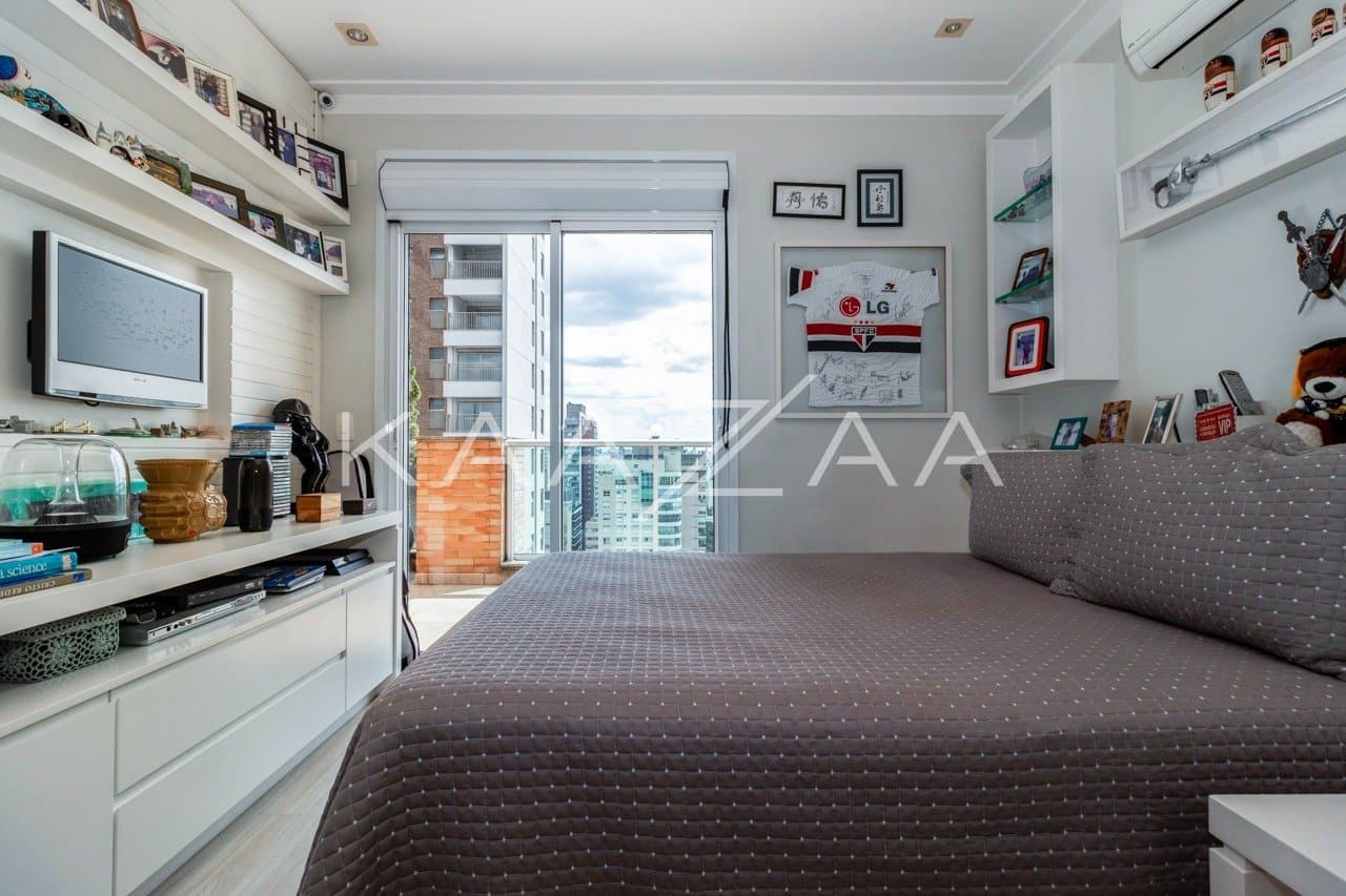 Rodeado de elegância, este apartamento em Moema tem localização cobiçada ao lado do Parque Ibirapuera. - Foto 26