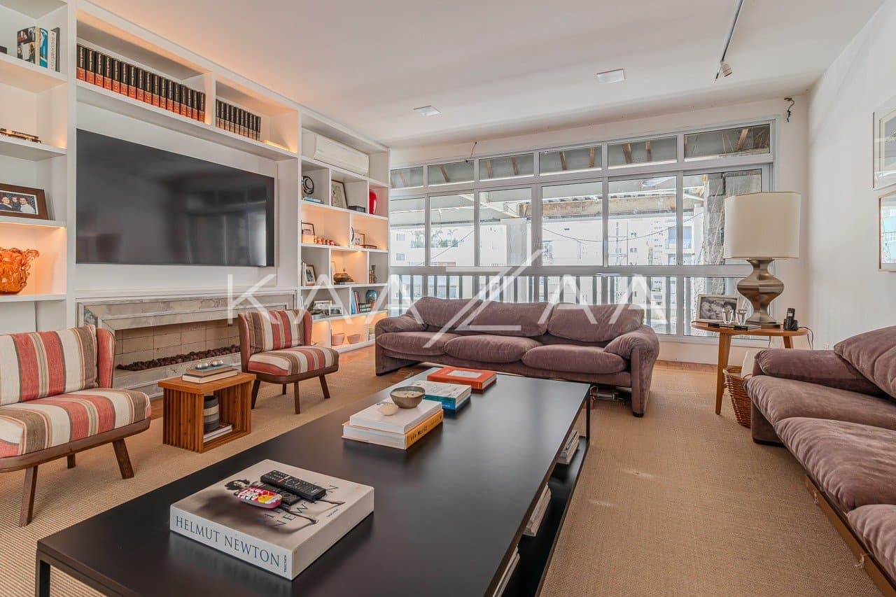 Apartamento reformadíssimo e semimobiliado para locação. No privilégio do coração dos Jardins. - Foto 4