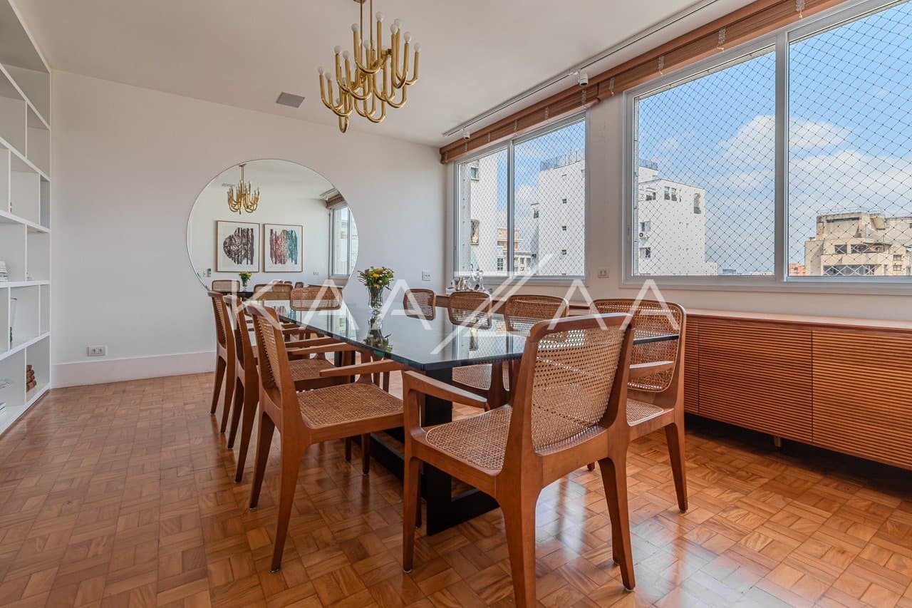 Apartamento reformadíssimo e semimobiliado para locação. No privilégio do coração dos Jardins. - Foto 8