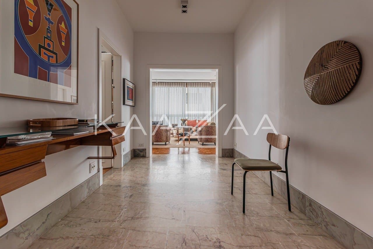 Apartamento reformadíssimo e semimobiliado para locação. No privilégio do coração dos Jardins. - Foto 10